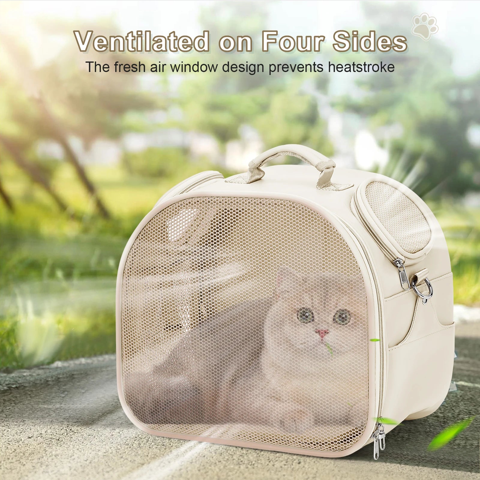 Pack-Paws Airline Approved Breathable Pet Carrier