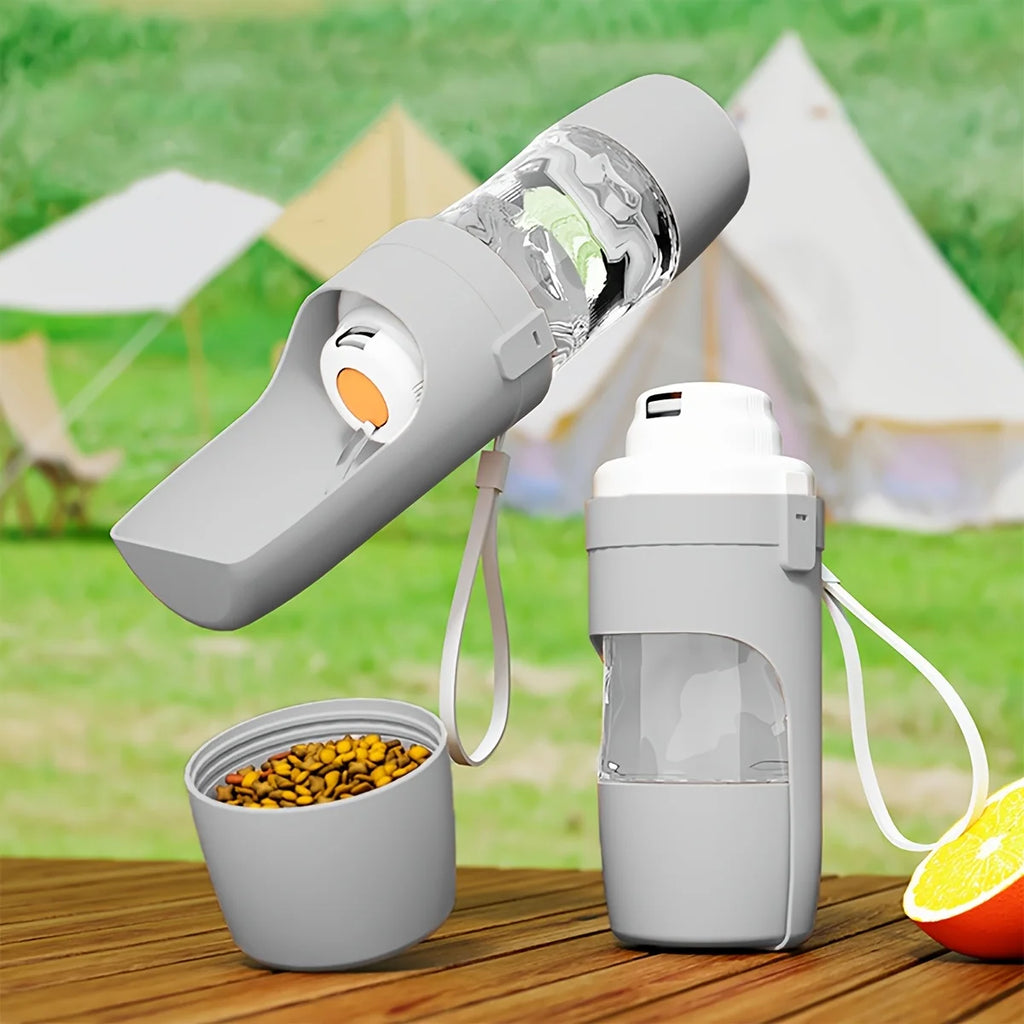 Pack-Paws Ergonomic Hiking Pet Water Bottle