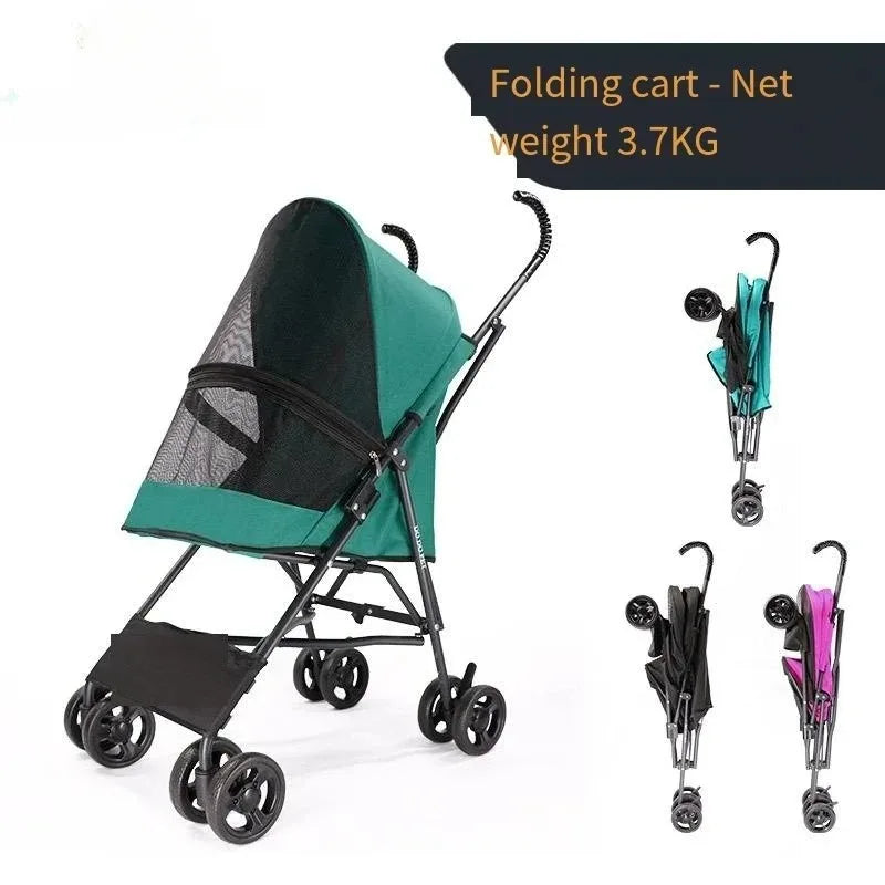 Pack-Paws Detachable Fashionable Pet Stroller