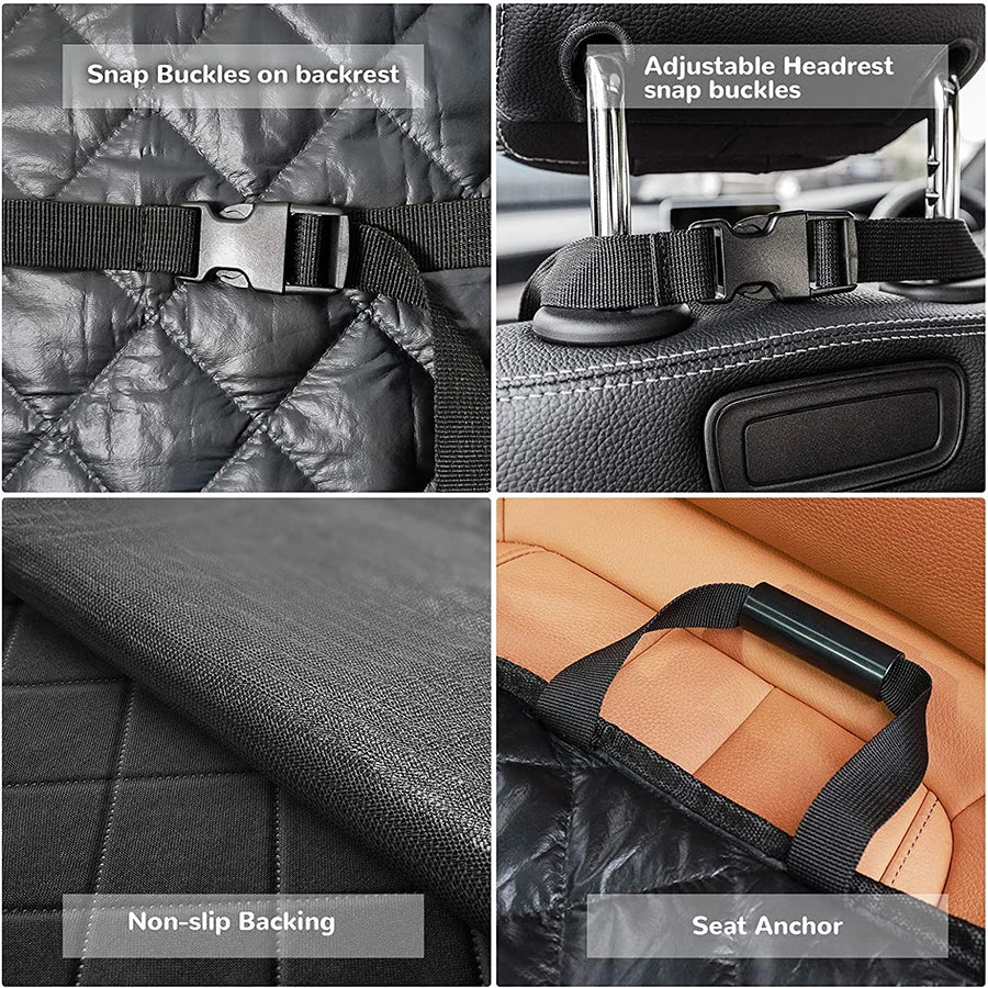 Pack-Paws Premium Front Seat Dog Car Cover