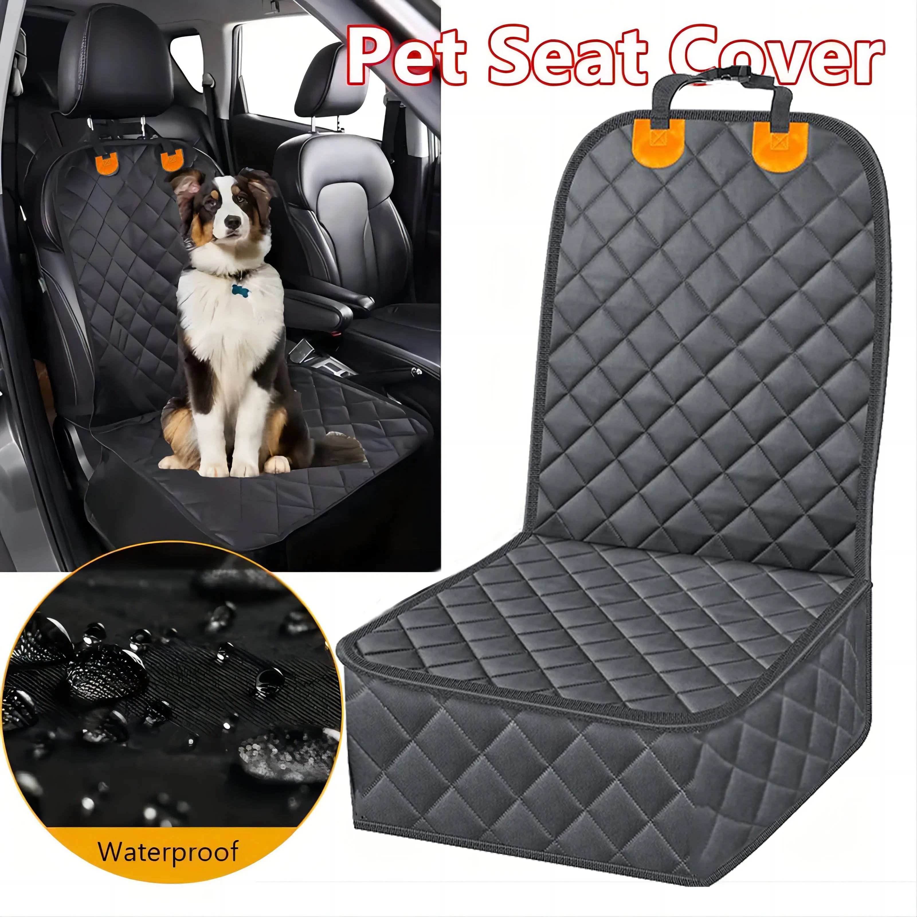Pack-Paws Premium Front Seat Dog Car Cover