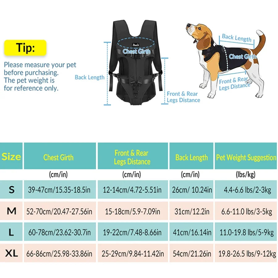 Pack-Paws Outdoor Adventure Pet Backpack