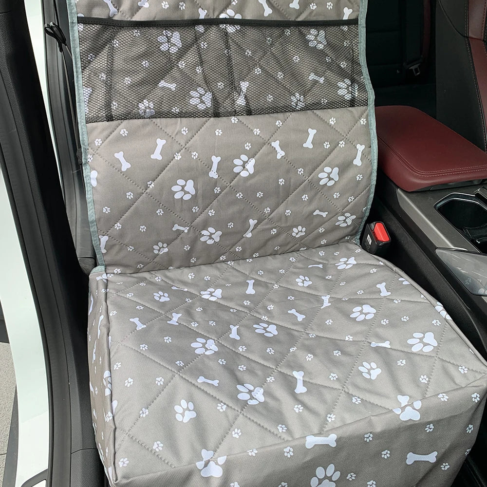 Pack-Paws Durable Front Seat Pet Cover with Pockets