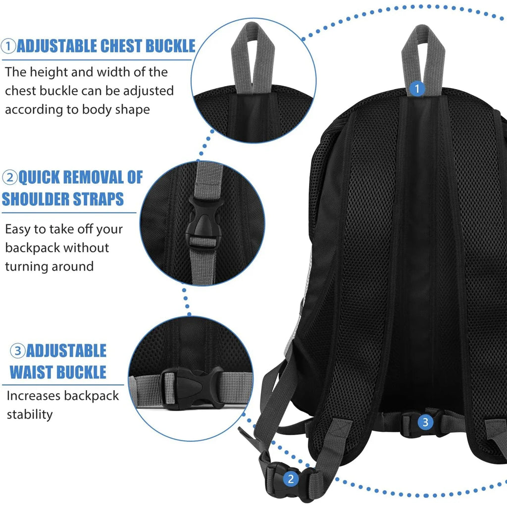 Pack-Paws Hands-Free Dog Front Carrier Backpack