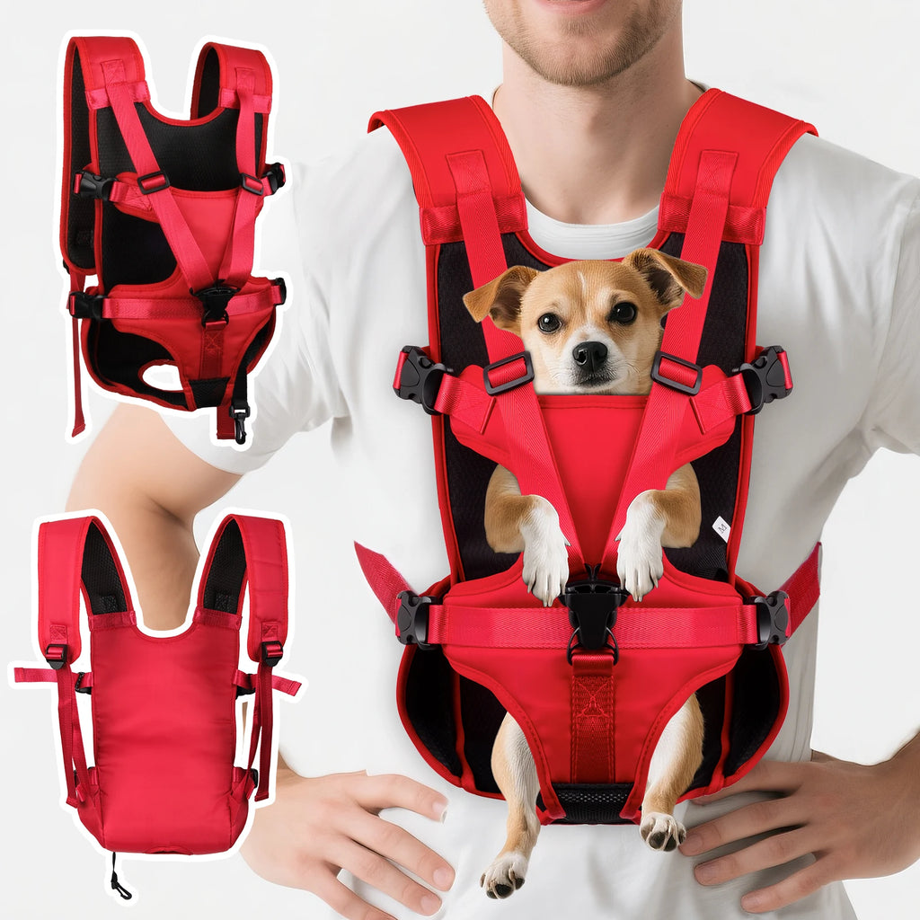 Pack-Paws Adjustable Dog Chest Harness Pack