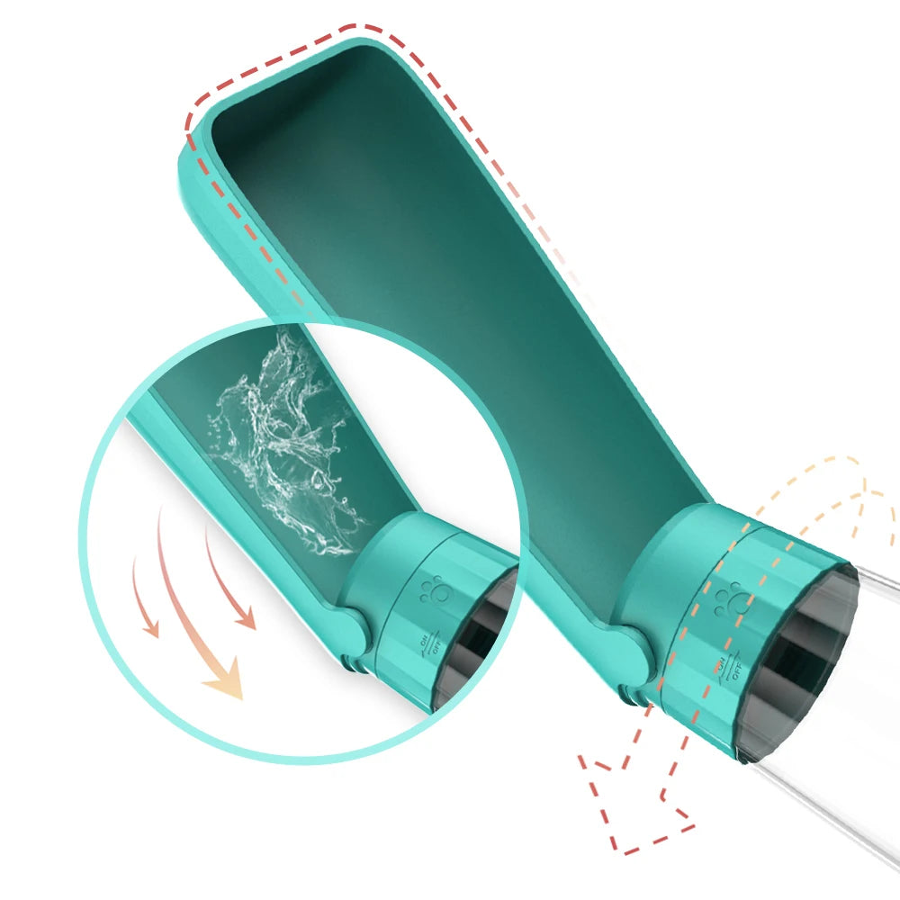 Pack-Paws Foldable Outdoor Puppy Drinking Cup