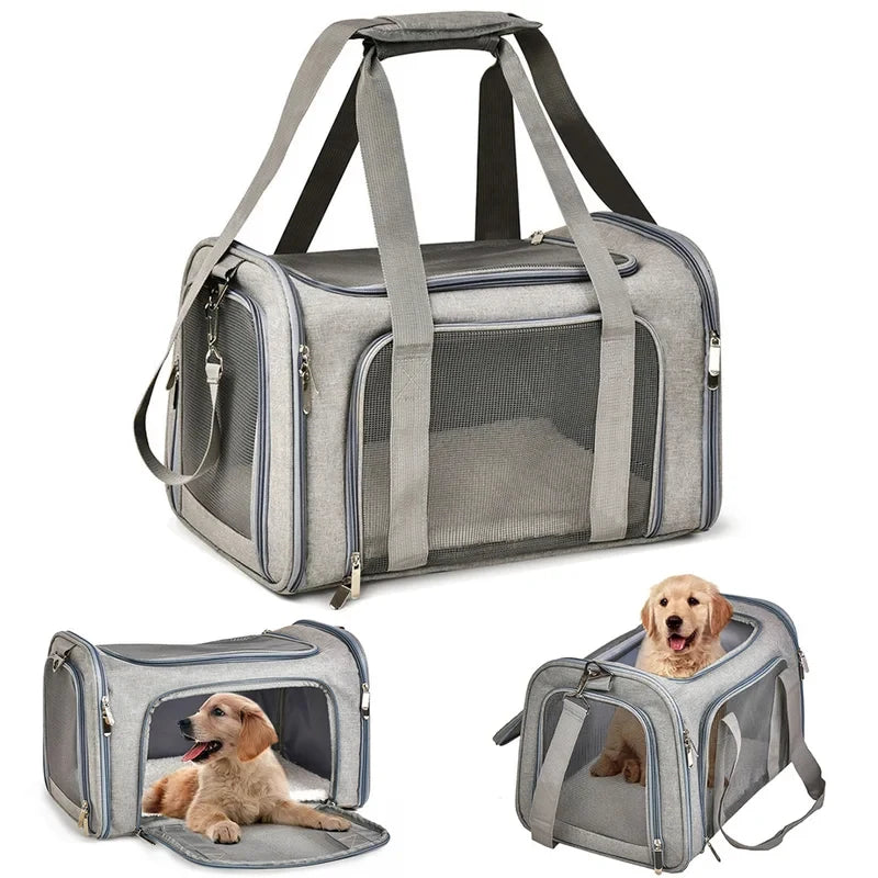 Pack-Paws Portable Soft Travel Pet Transport Bag