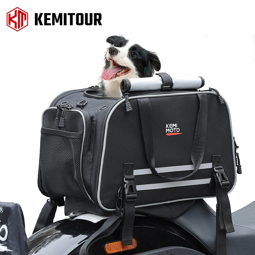 Pack-Paws Motorcycle & Car Pet Travel Bag