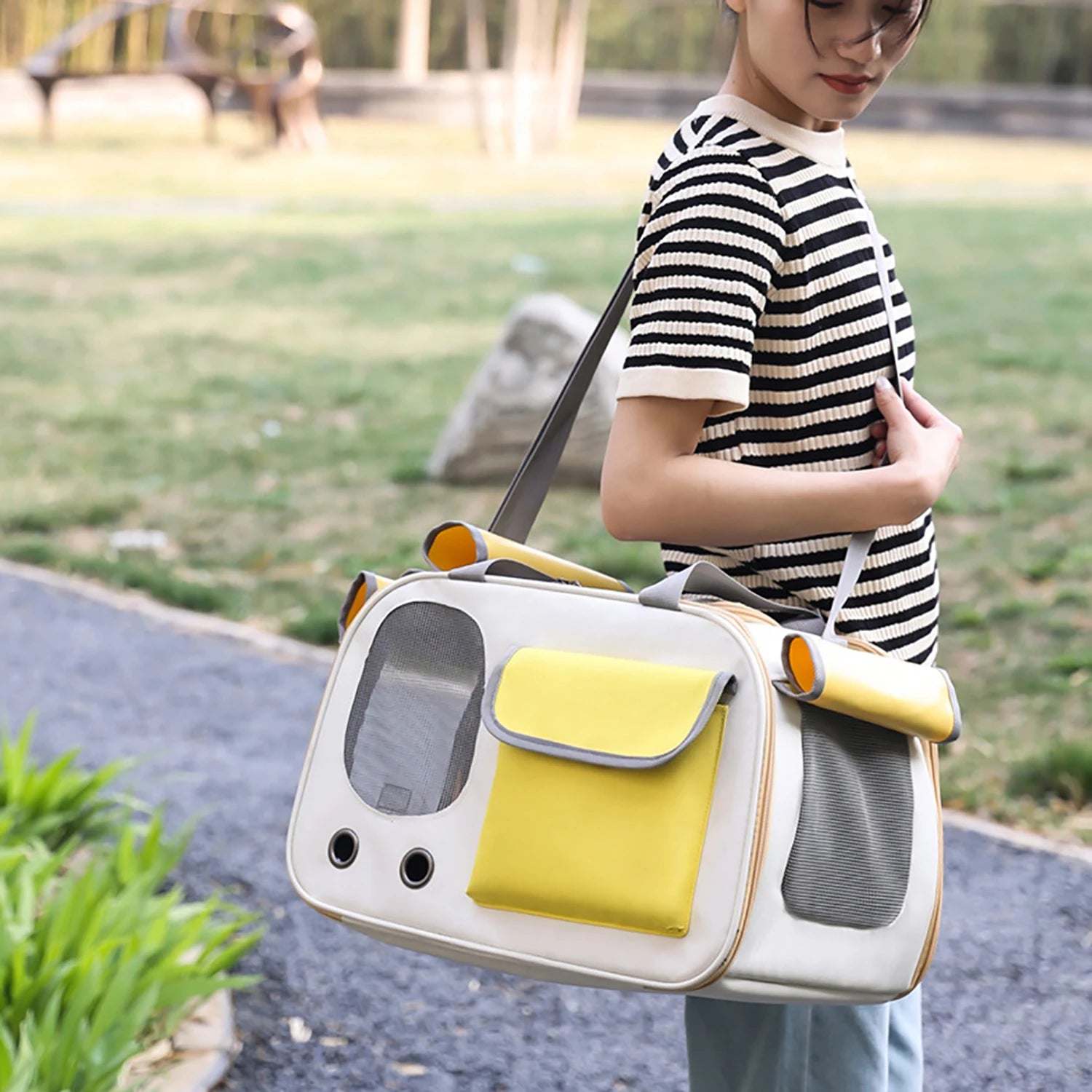 Pack-Paws Foldable Oxford Fabric Travel Tote
