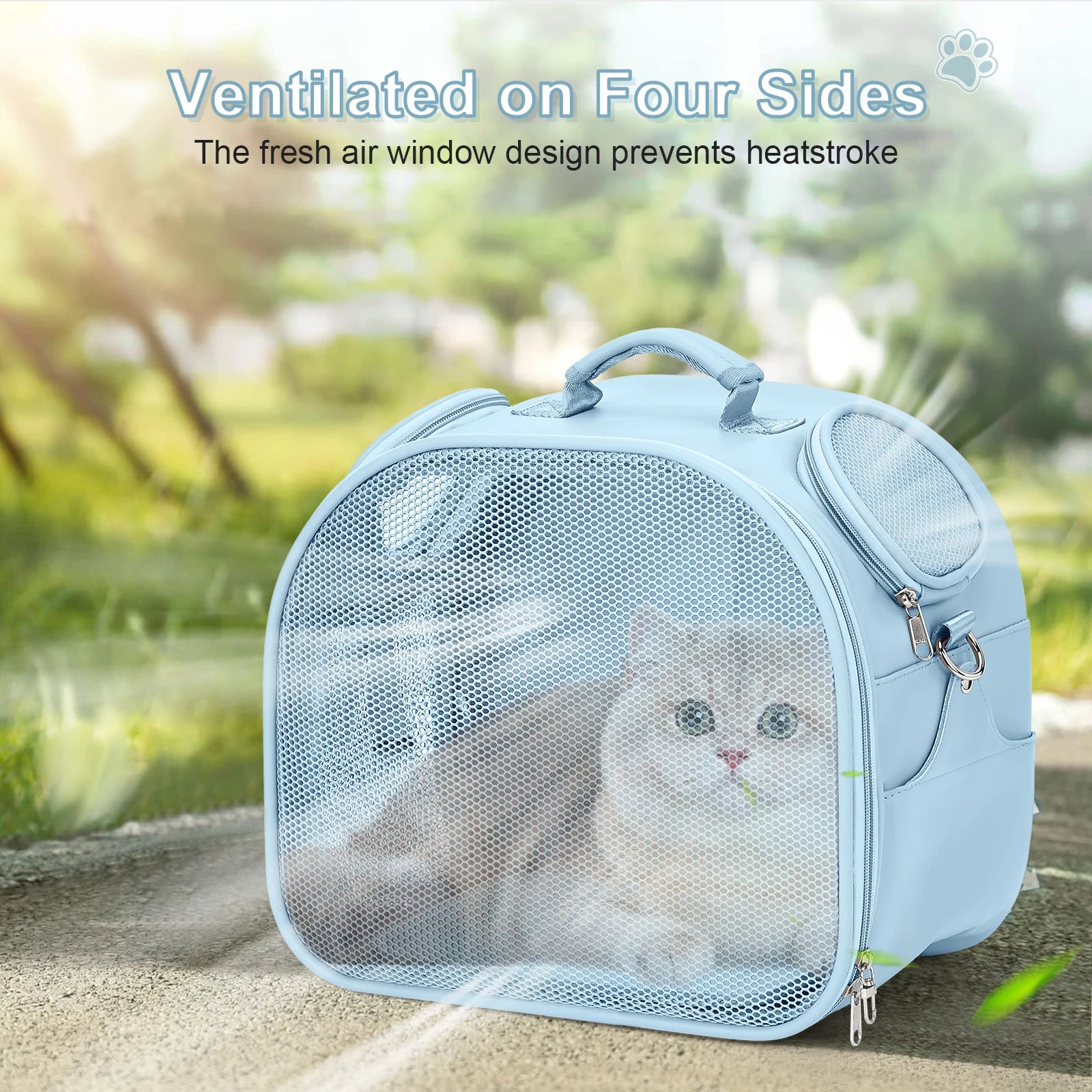 Pack-Paws Airline Approved Breathable Pet Carrier