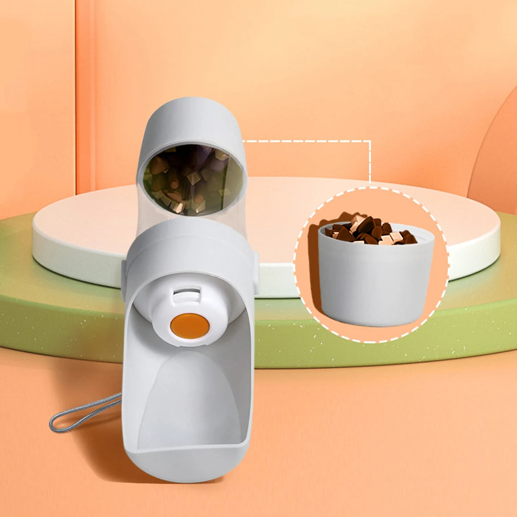 Pack-Paws 2-in-1 Pet Food & Water Bottle