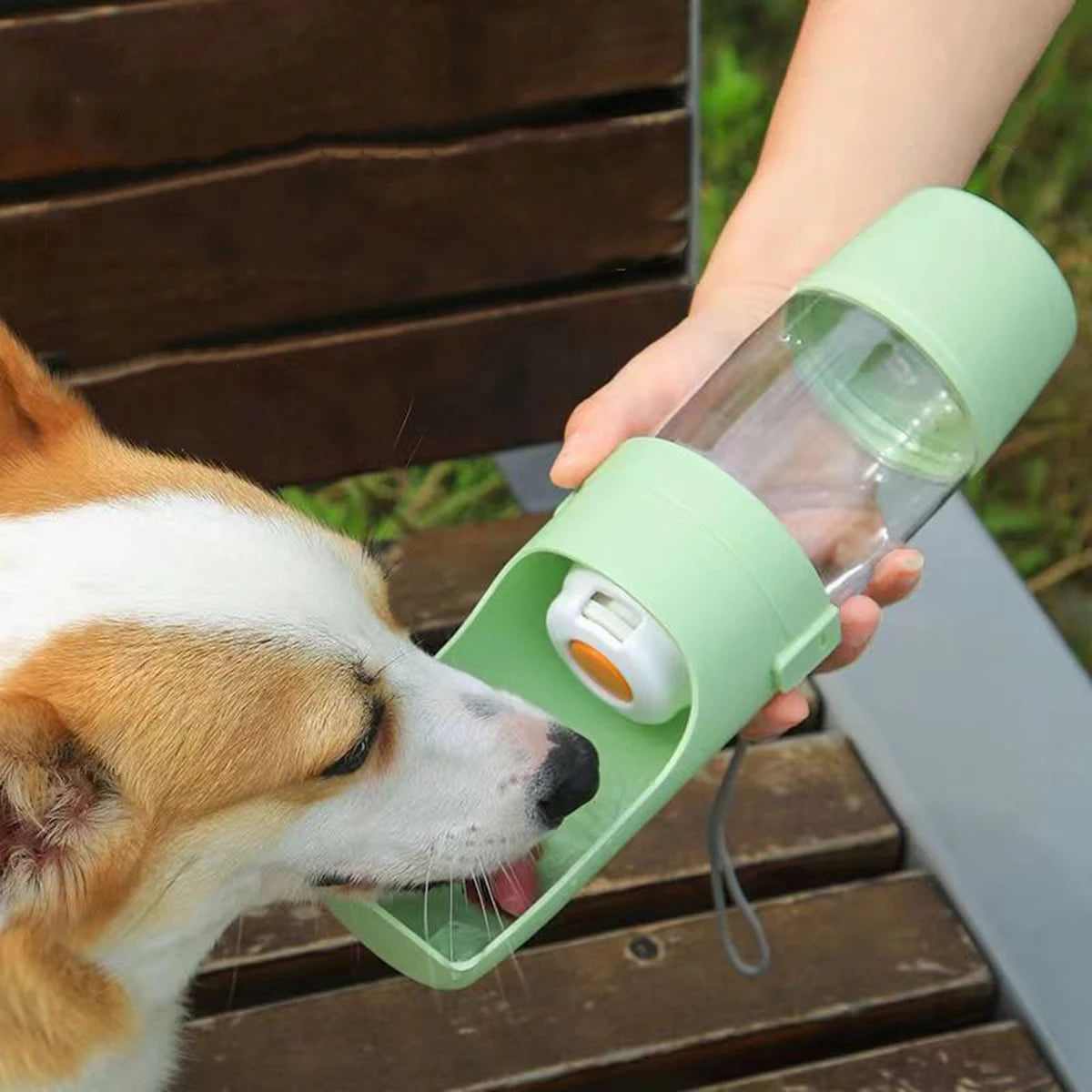 Pack-Paws 2-in-1 Pet Food & Water Bottle