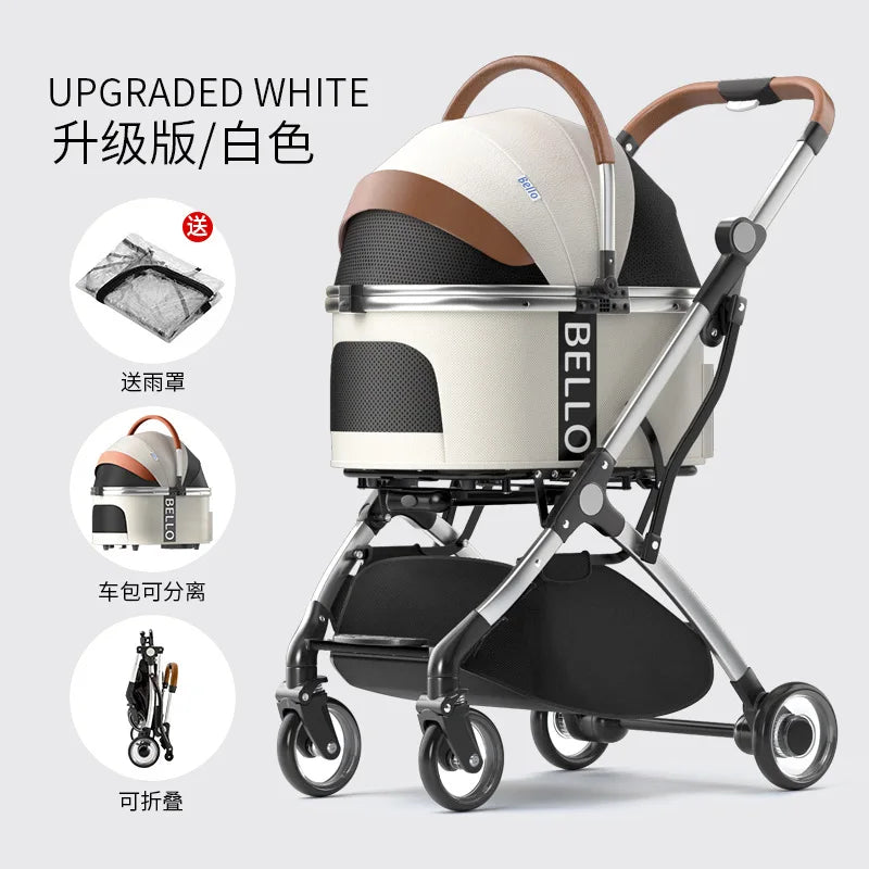 Pack-Paws Portable Foldable Pet Trolley Carrier