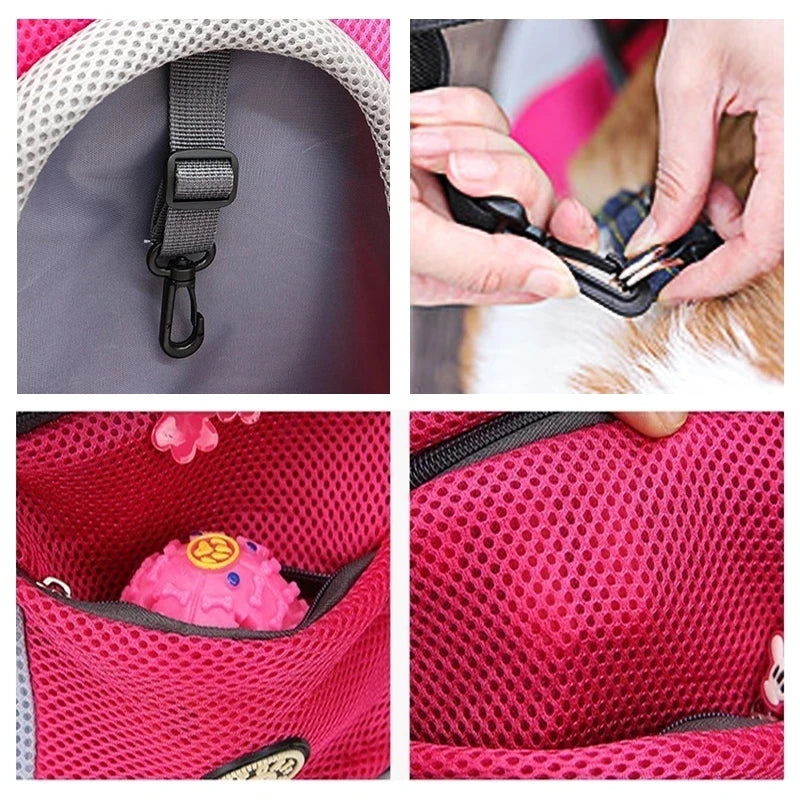 Pack-Paws Ergonomic Double Shoulder Dog Carrier