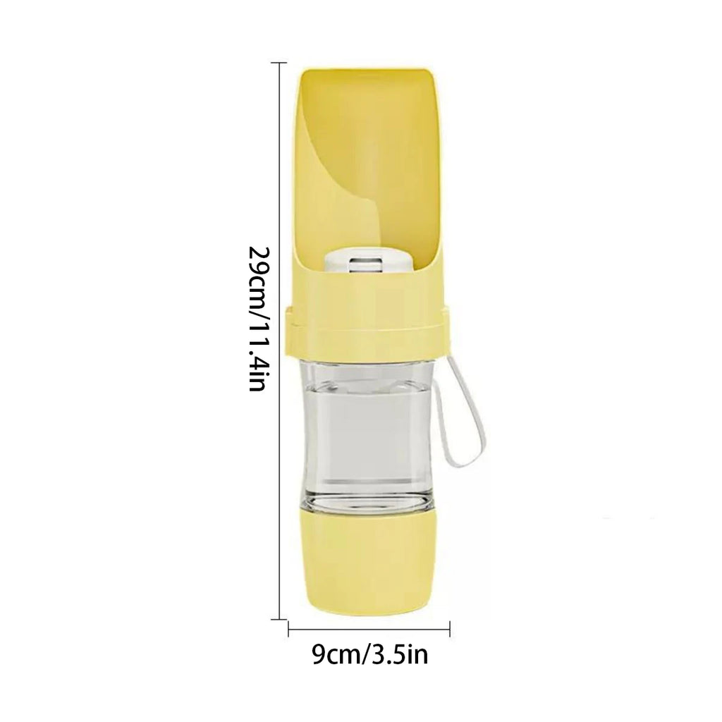 Pack-Paws 2-in-1 Pet Food & Water Bottle