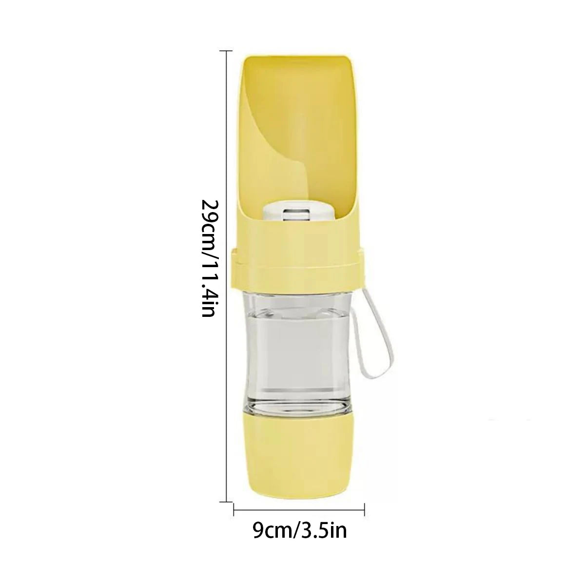 Pack-Paws 2-in-1 Pet Food & Water Bottle