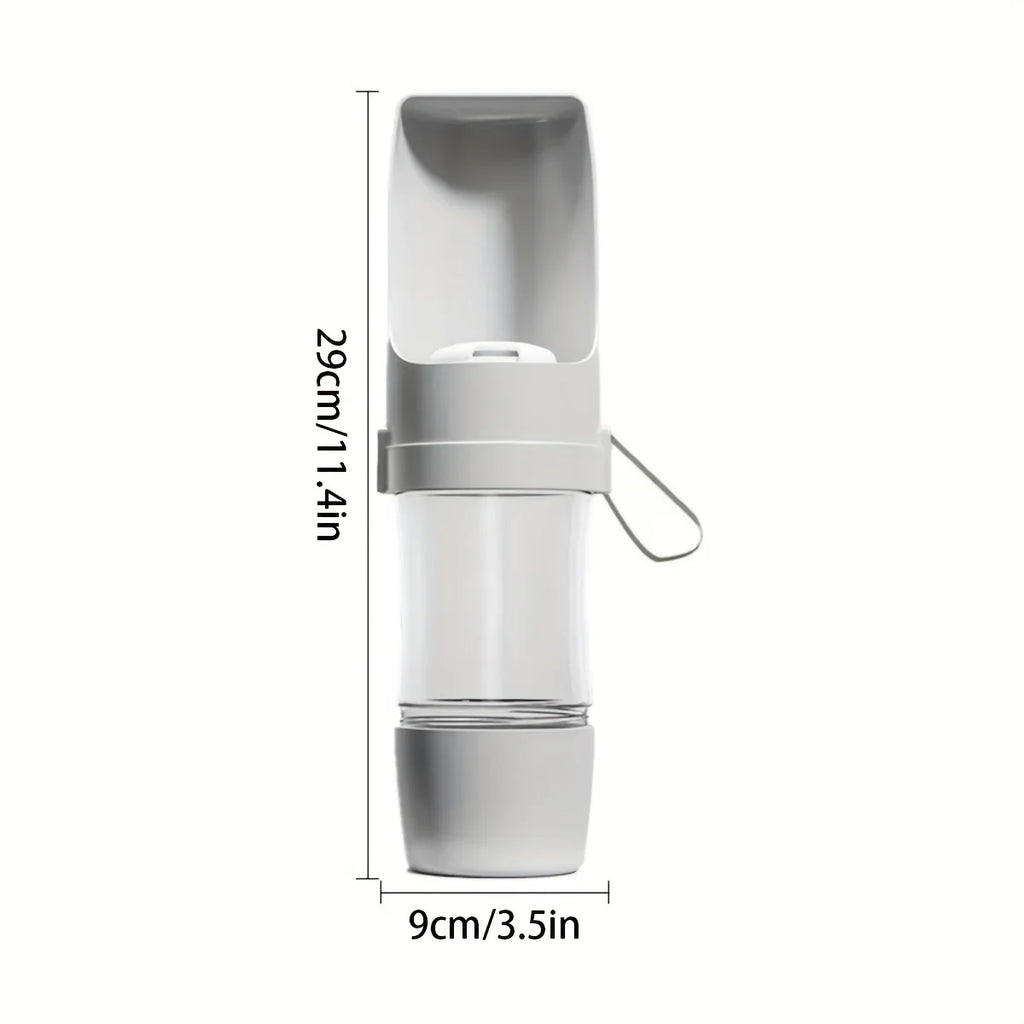 Pack-Paws Ergonomic Hiking Pet Water Bottle