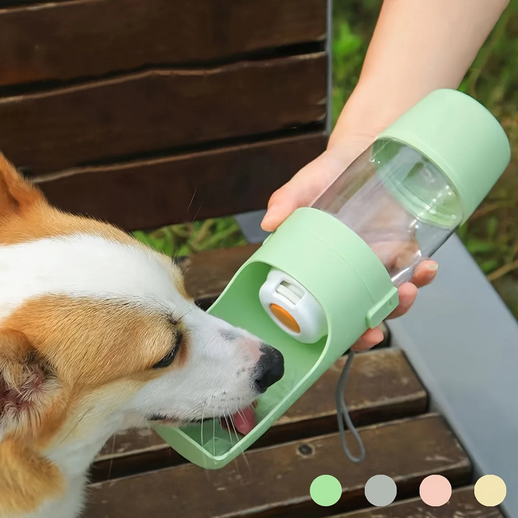 Pack-Paws Ergonomic Hiking Pet Water Bottle