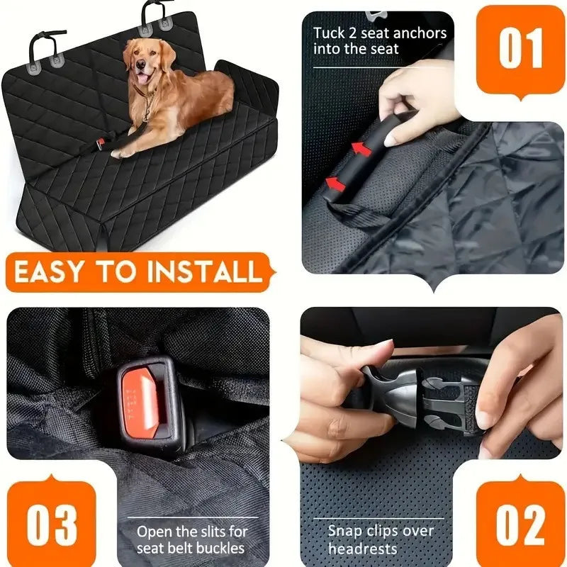 Pack-Paws Heavy-Duty Rear Auto Seat Protector