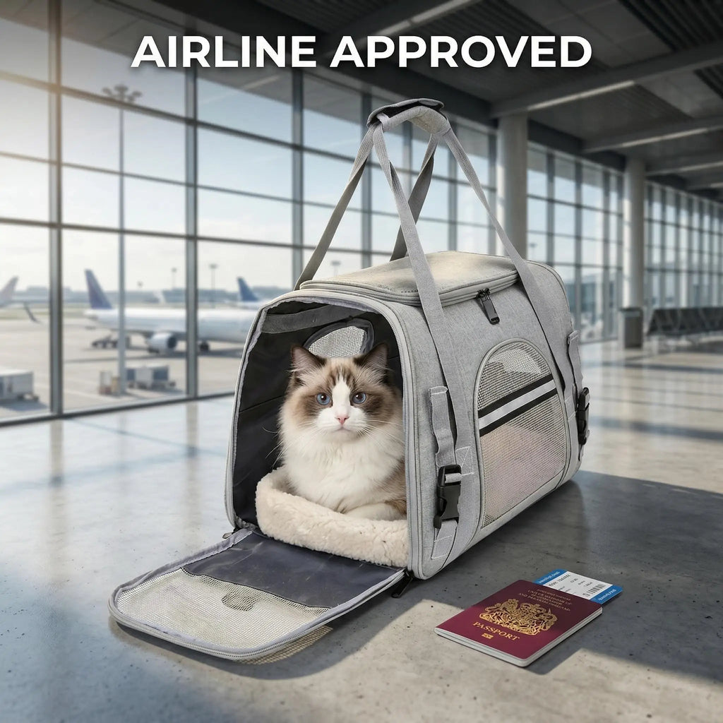 Pack-Paws Under-Seat Cabin Pet Carrier Backpack