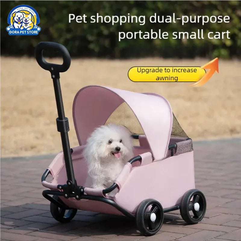 Pack-Paws Lightweight Foldable Small Pet Buggy