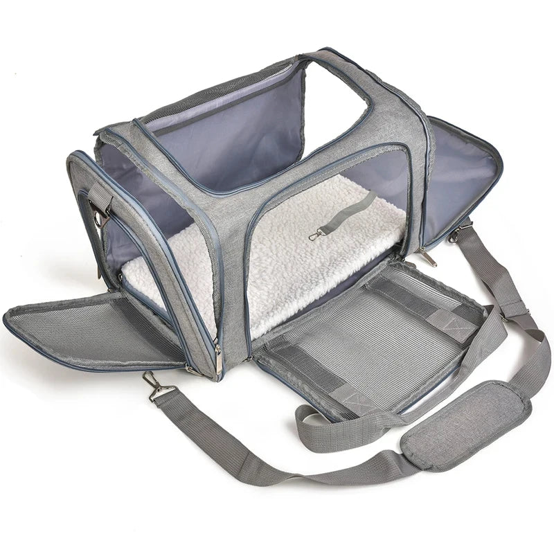Pack-Paws Portable Soft Travel Pet Transport Bag