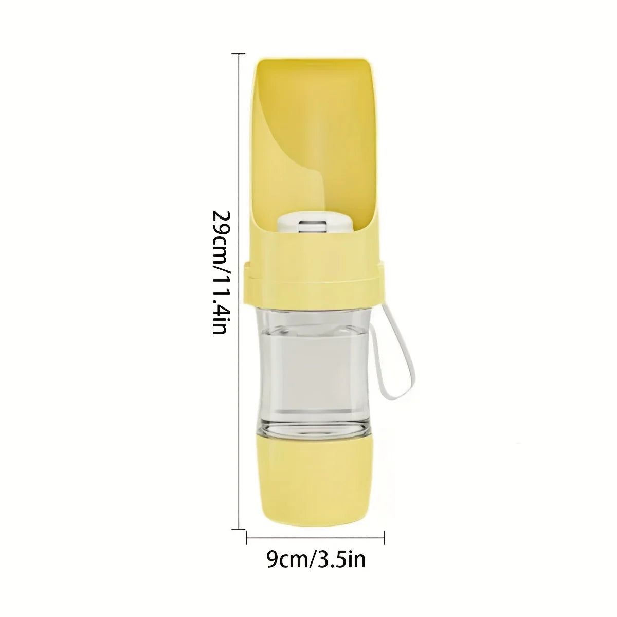 Pack-Paws Ergonomic Hiking Pet Water Bottle
