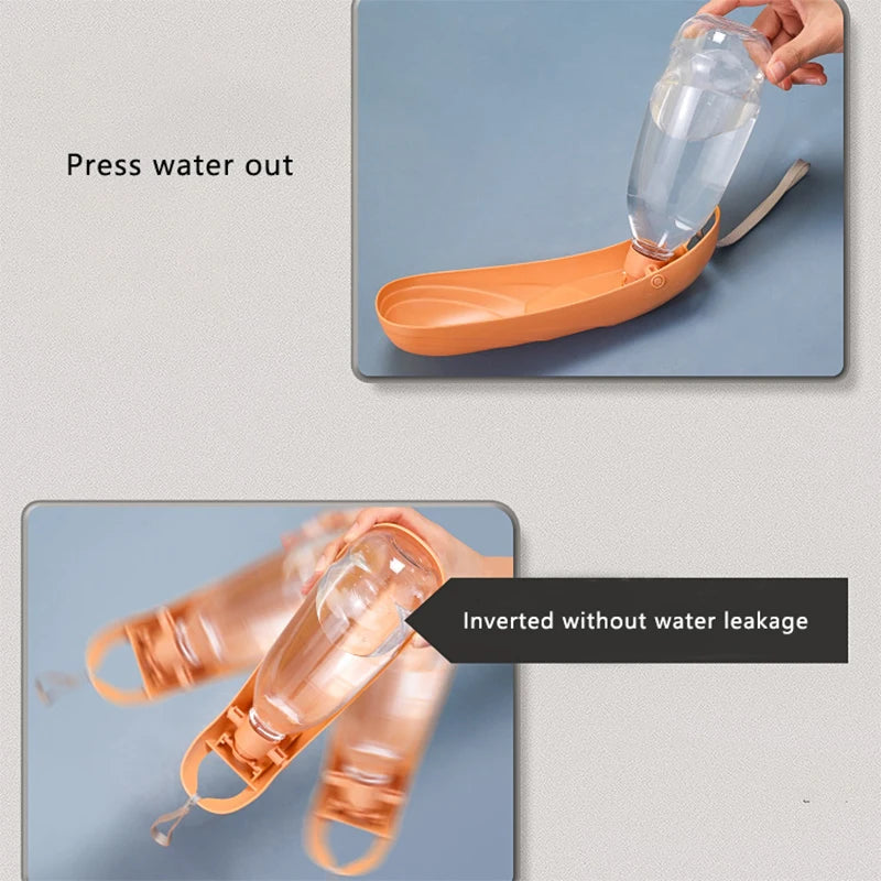 Pack-Paws Foldable Lightweight Travel Dog Bottle