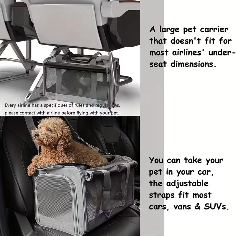 Pack-Paws Premium Breathable Dog Carrier Bag