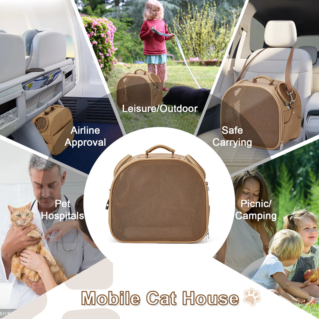 Pack-Paws Airline Approved Breathable Pet Carrier