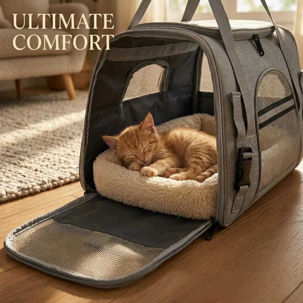 Pack-Paws Under-Seat Cabin Pet Carrier Backpack