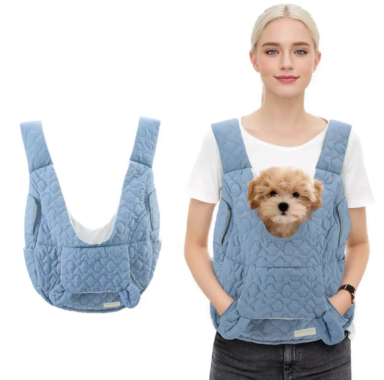 Pack-Paws Extra Large Capacity Pet Chest Bag
