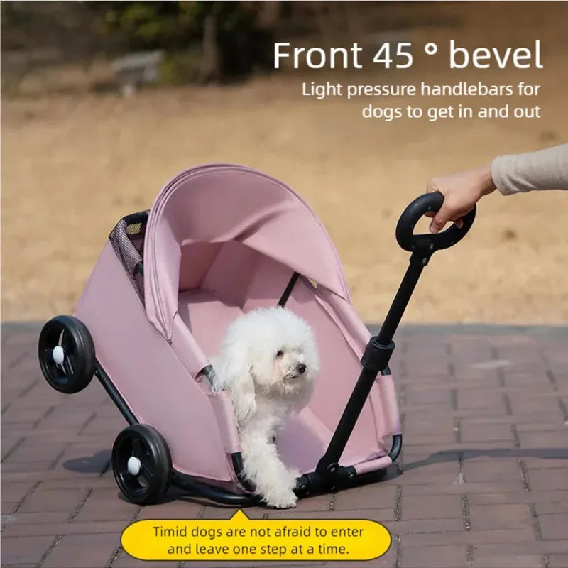 Pack-Paws Lightweight Foldable Small Pet Buggy