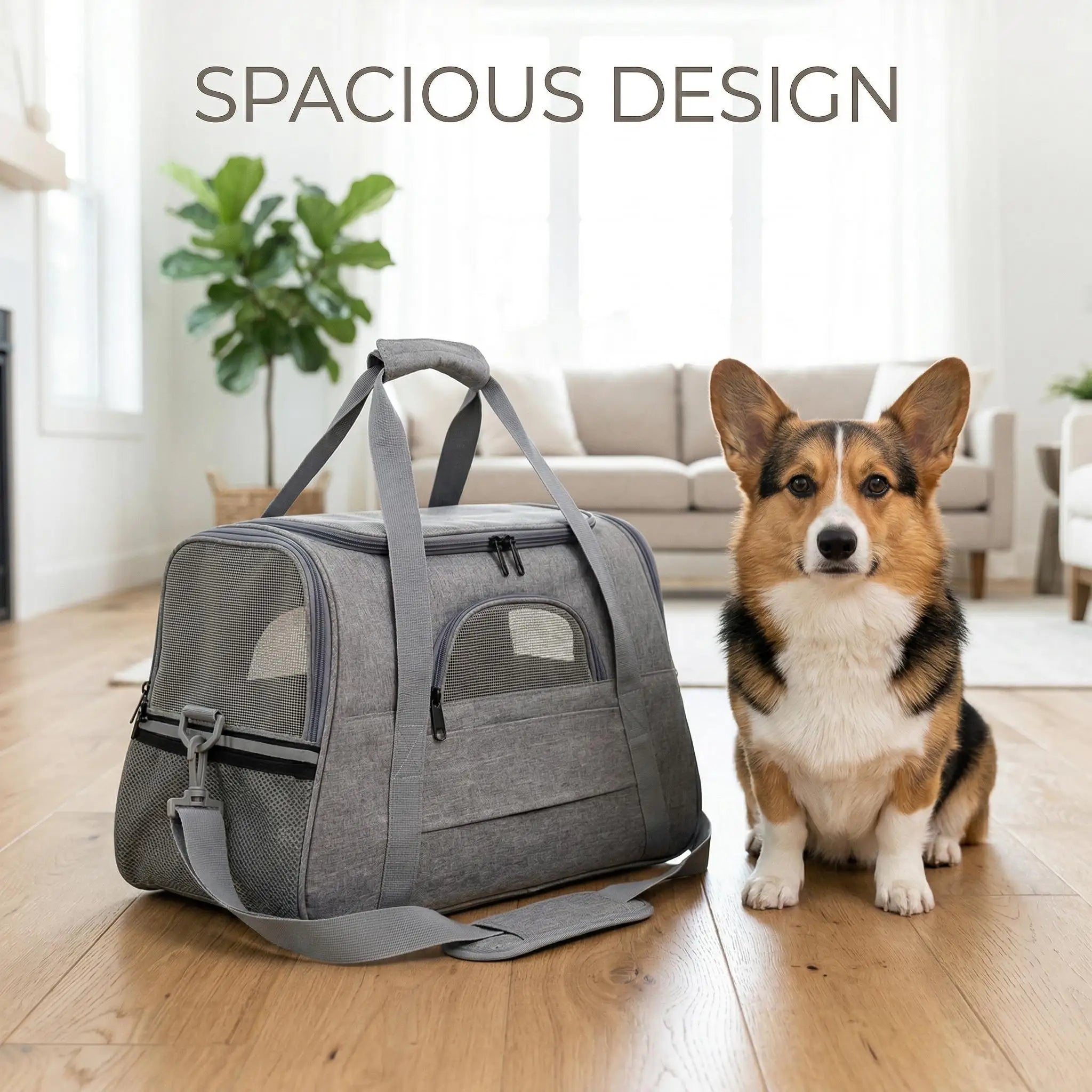 Pack-Paws Under-Seat Cabin Pet Carrier Backpack