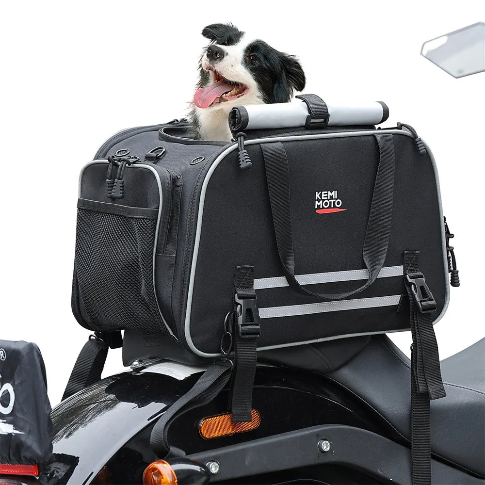 Pack-Paws Motorcycle & Car Pet Travel Bag