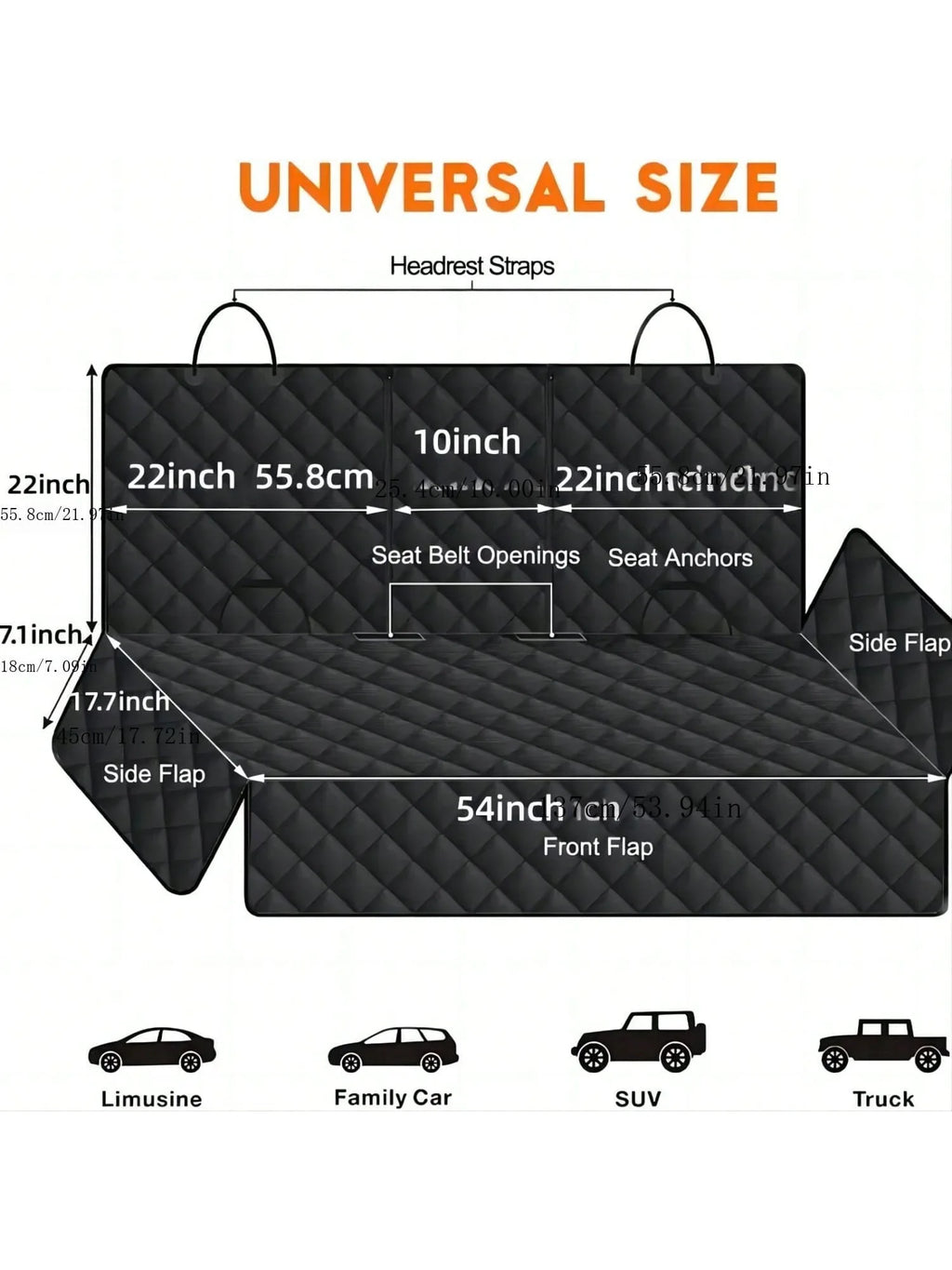 Pack-Paws Premium Travel Pet Car Mattress
