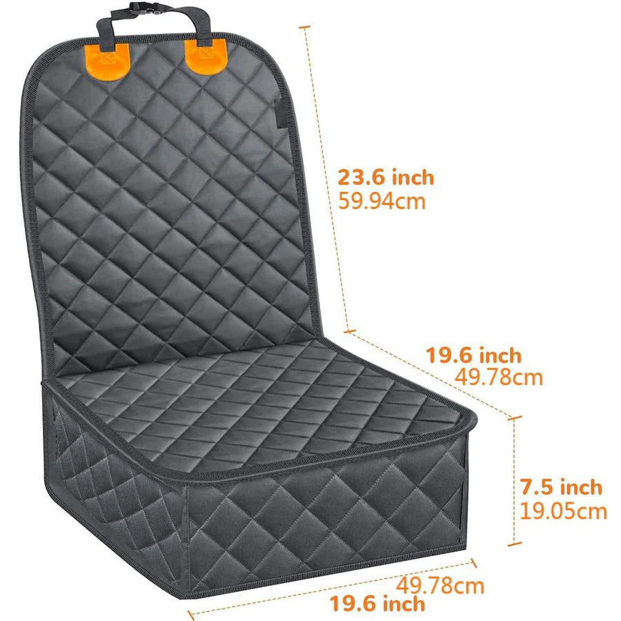Pack-Paws Premium Front Seat Dog Car Cover