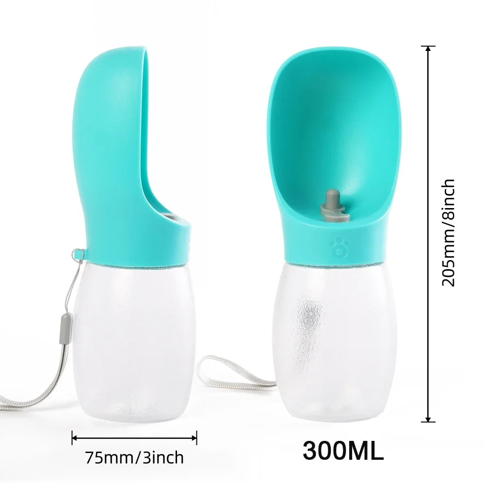 Pack-Paws Portable Travel Dog Water Bottle (300ml)