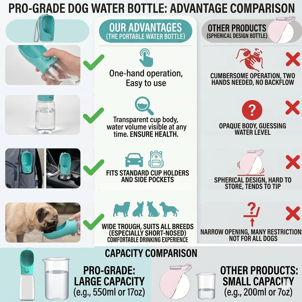 Pack-Paws Outdoor Travel Pet Water Dispenser