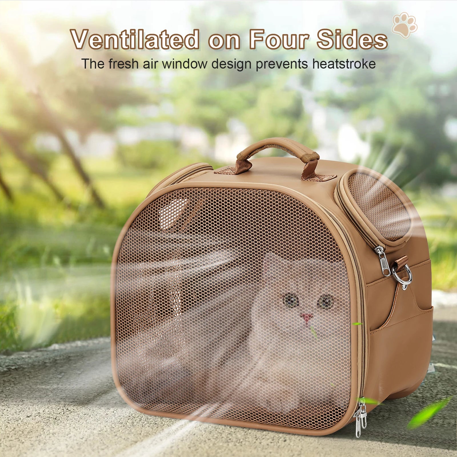 Pack-Paws Airline Approved Breathable Pet Carrier
