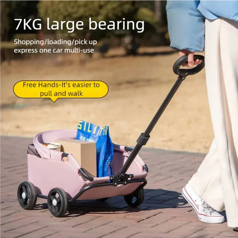 Pack-Paws Lightweight Foldable Small Pet Buggy