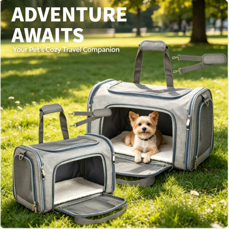 Pack-Paws Soft-Sided Lightweight Puppy Carrier